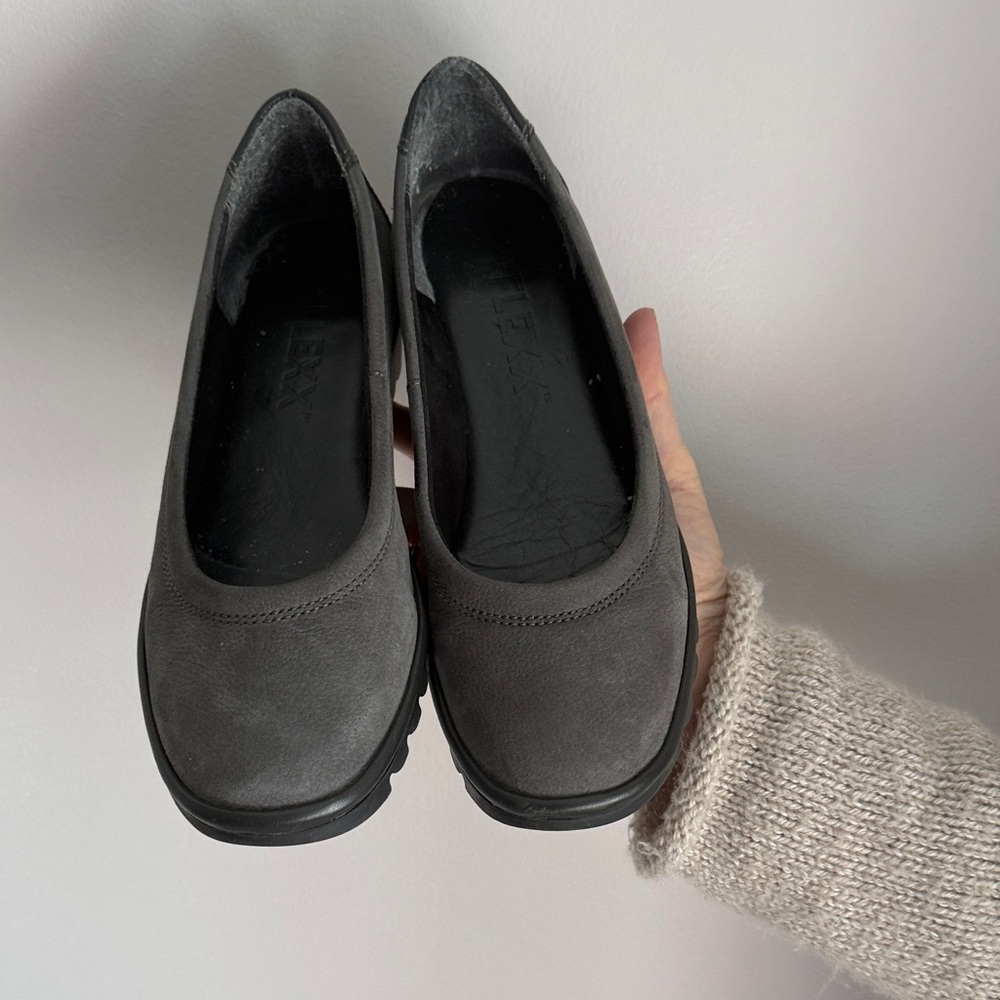 Women's Gray Slip-On Shoes